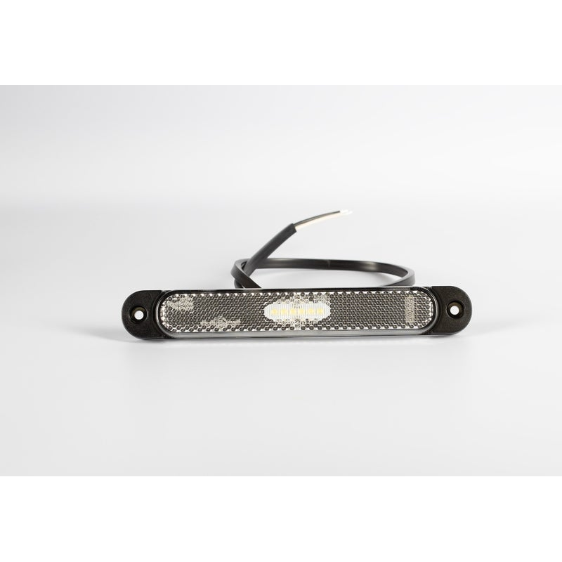 Feu de marquage LED Slimline blanc 12-24V 50cm cable