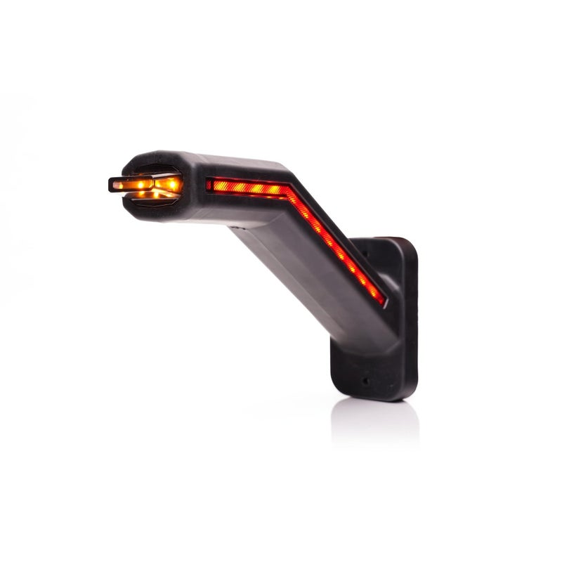LED Feu de gabarit LED gauche excl. clignotant, cabuchon foncé 12-24V