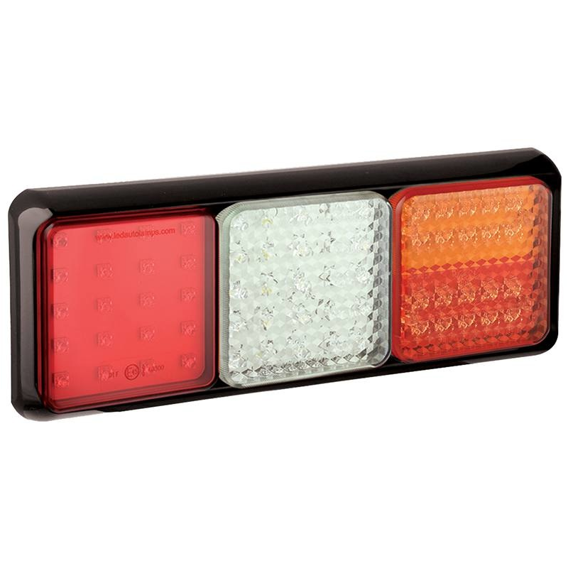 feu arrière LED câble droit 12/24V