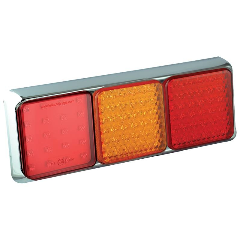 feu arrière LED câble universel 12/24V