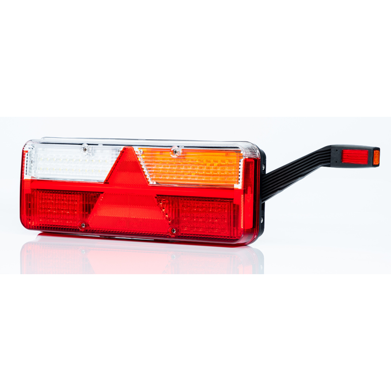 feu arrière LED connecteur AMP 7 PIN droit 9/36V Lavaflow