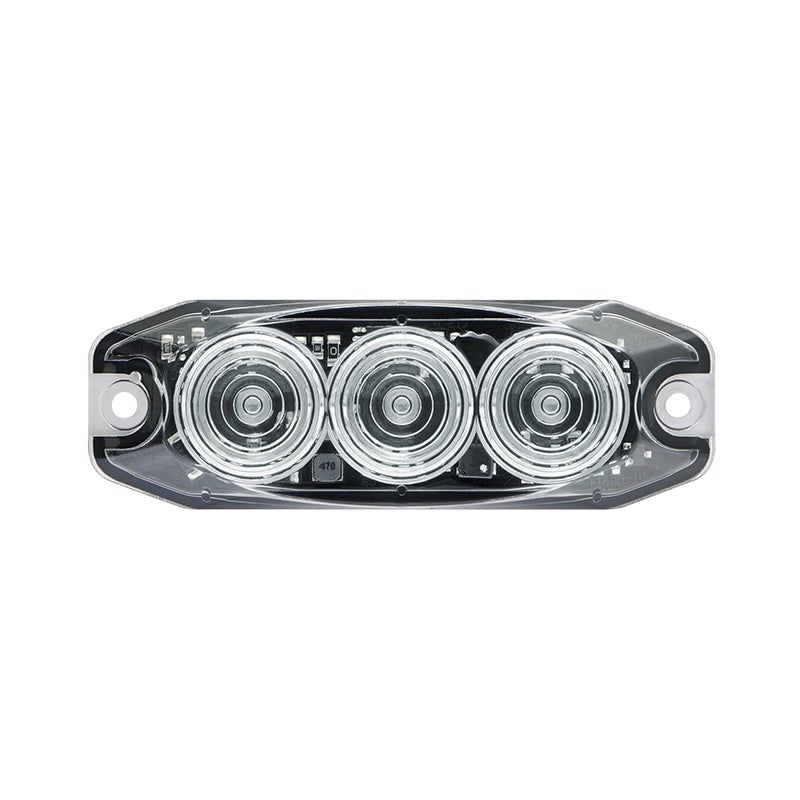 LED compact feu de recul, feu de freinage | cabuchon clair | 12-24V