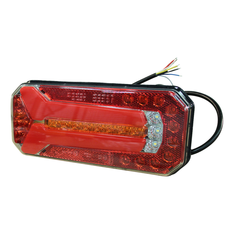 feu arrière LED câble universel 12/24V