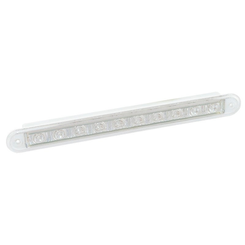 Feu arrière LED slimline à encastrer avec lentille claire 24V