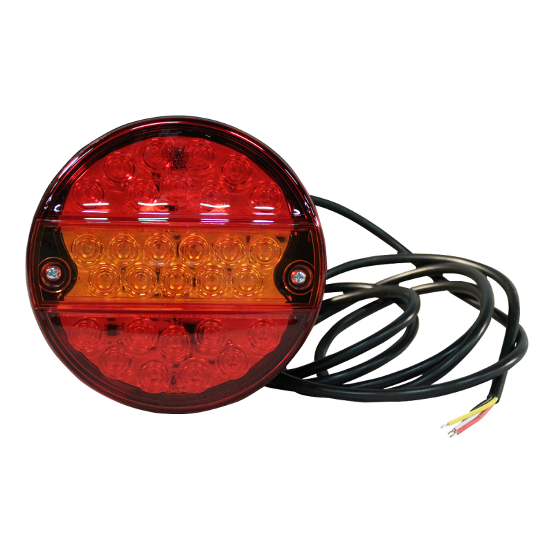 feu arrière LED , cable 2000mm   4 x 0,75mm² 288 , LED 12V-24V , universel 12/24 V
