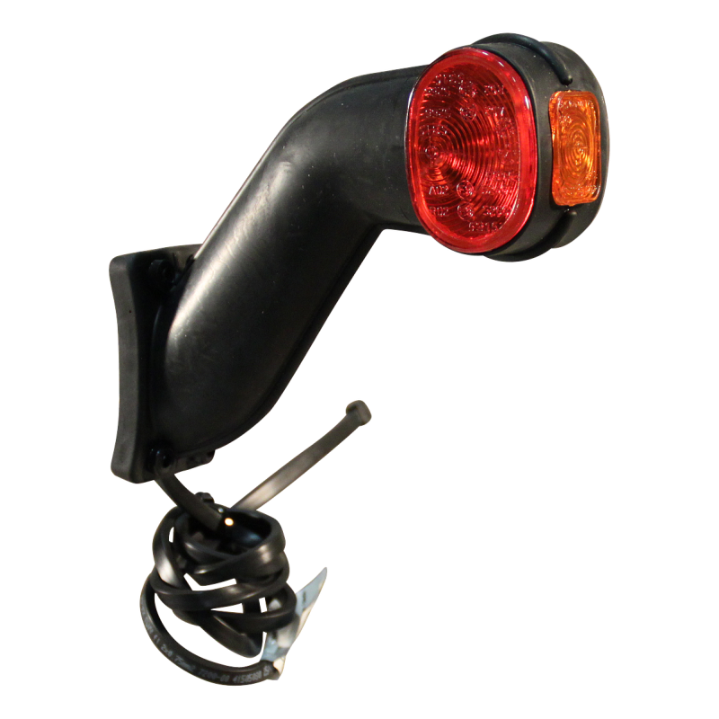 feu d'encombrement SUPERPOINT II version “Ecopoint” rouge / blanc / orange droit DC câble 920mm