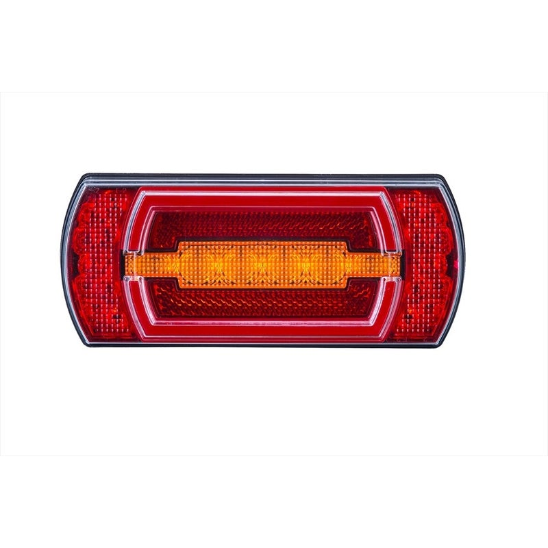 Feu arrière LED néon avec brouillard 12V | 1m. Cable H+V Montage