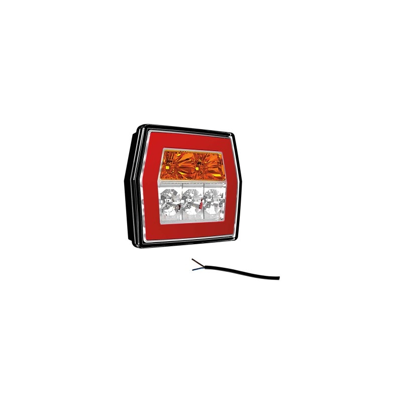 feu arrière LED câble universel à gauche et à droite (universel) 12/24V Lavaflow