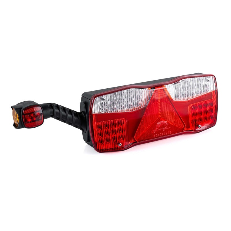 LED Feu de remorque gauche avec feu de gabarit 12-24V 7-PIN AMP