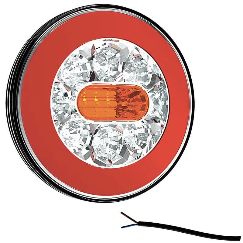 feu arrière LED câble universel universel 12/24V Lavaflow