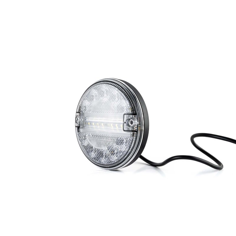LED feu de brouillard/feu de recul slimline 24V 150cm. cable