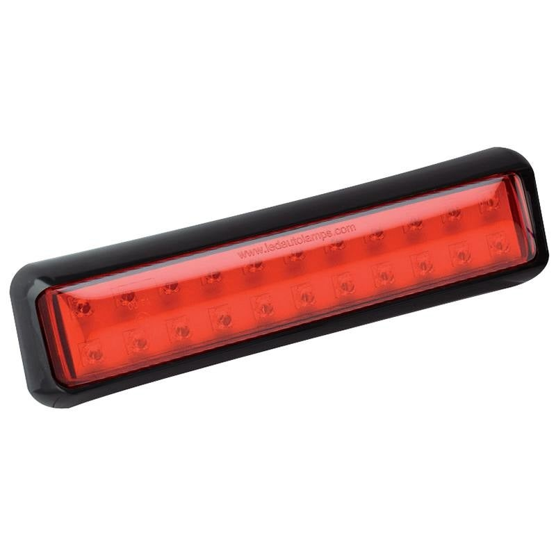 Feu de brouillard LED slimline | 12-24V | 40cm. cable