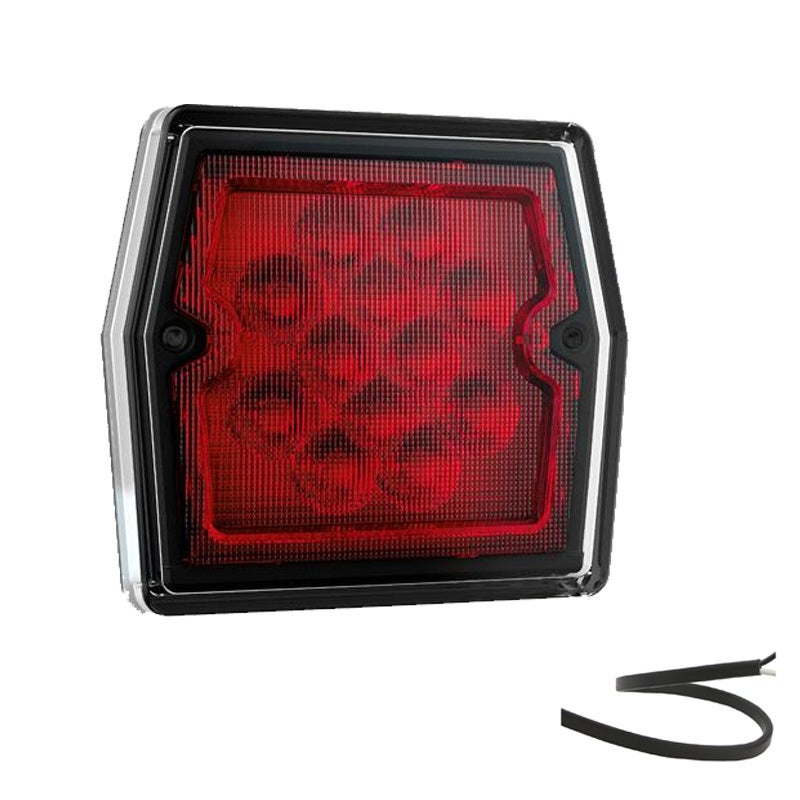 Feu de brouillard compact LED | 12V | 100cm. de cable