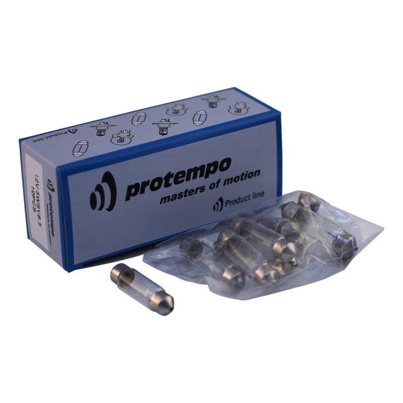 Ampoule d´éclairage SV8,5 24V 10W 11x44mm ampoule