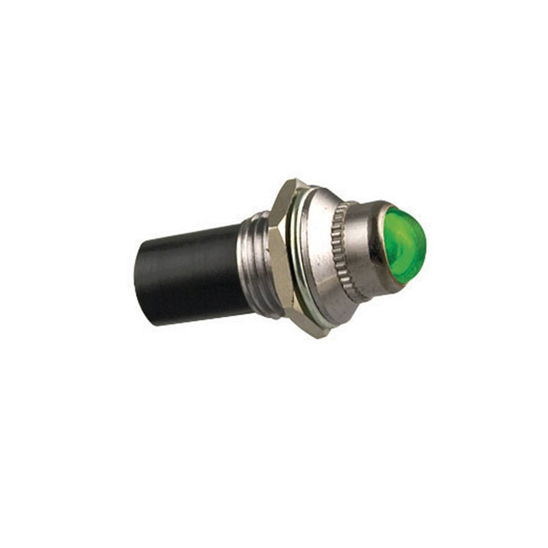 Lampe de contrôle du cockpit LED | verte 24V