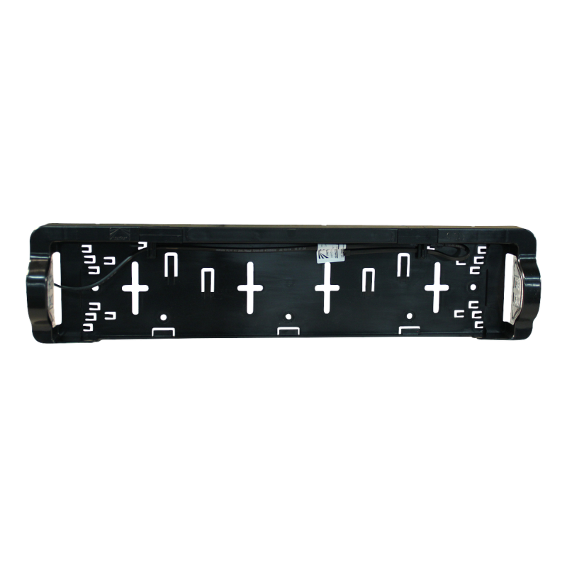 support de plaque+éclairage de plaque LED DC 800mm