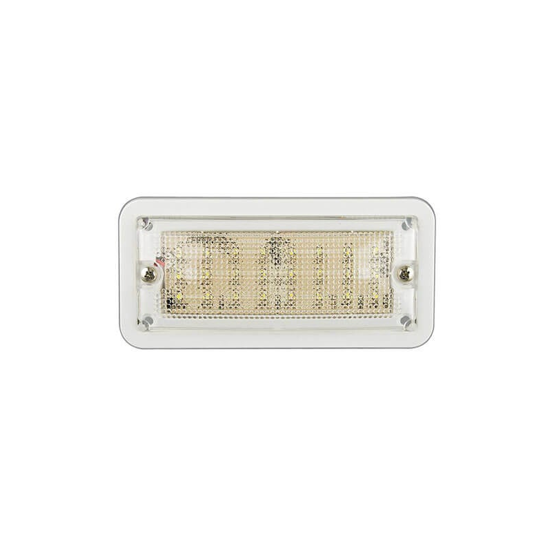Eclairage intérieur LED | boîtier blanc | 24V | lumière blanche froide