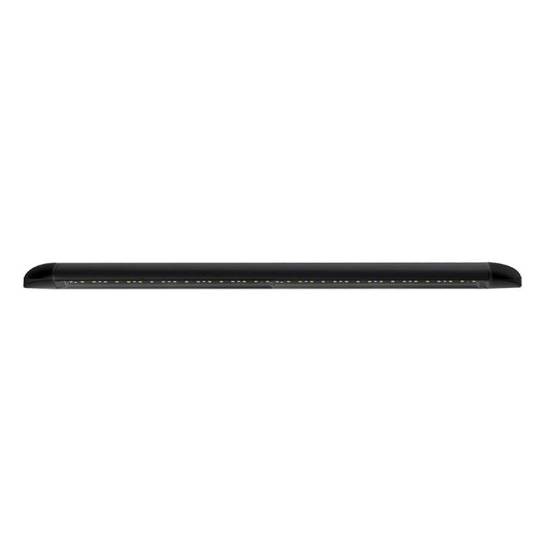 Eclairage intérieur LED | 44,3cm | boîtier noir | 12V | feu blanc chaud