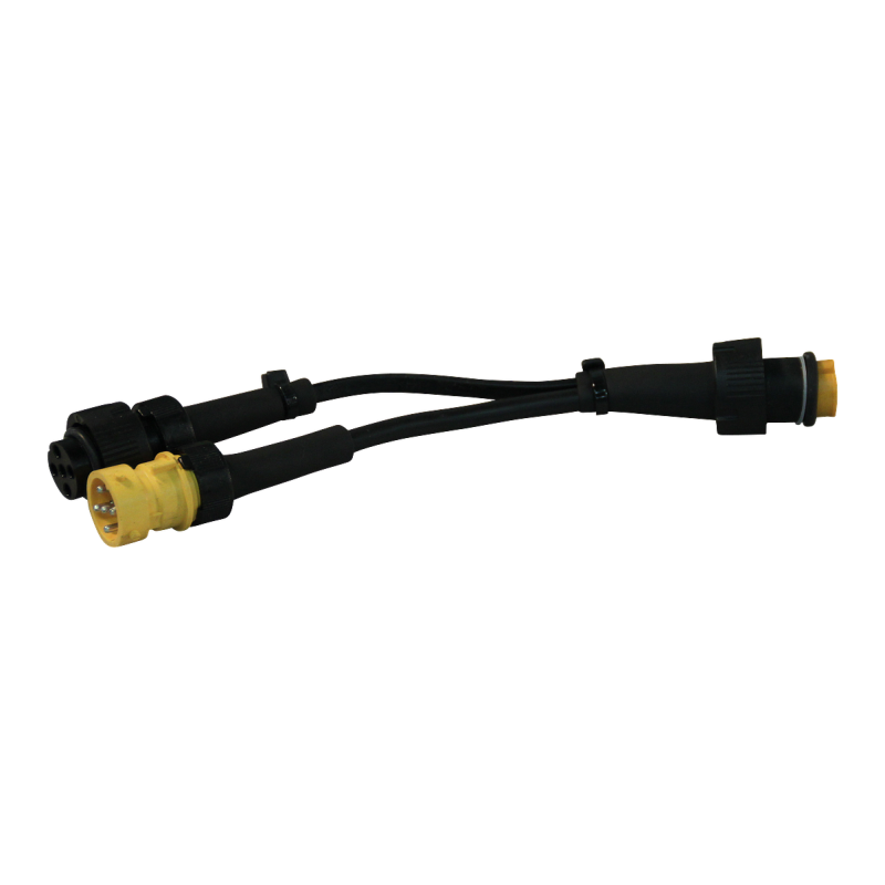 câble adaptateur pour câble standard à baïonnette 5p, 2 x baïonnette 5p + branche pour feu de brouillard, feu de recul