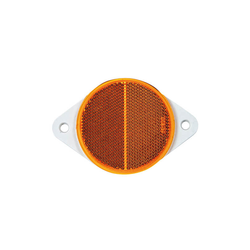 réflecteur Ø orange à visser Ø78