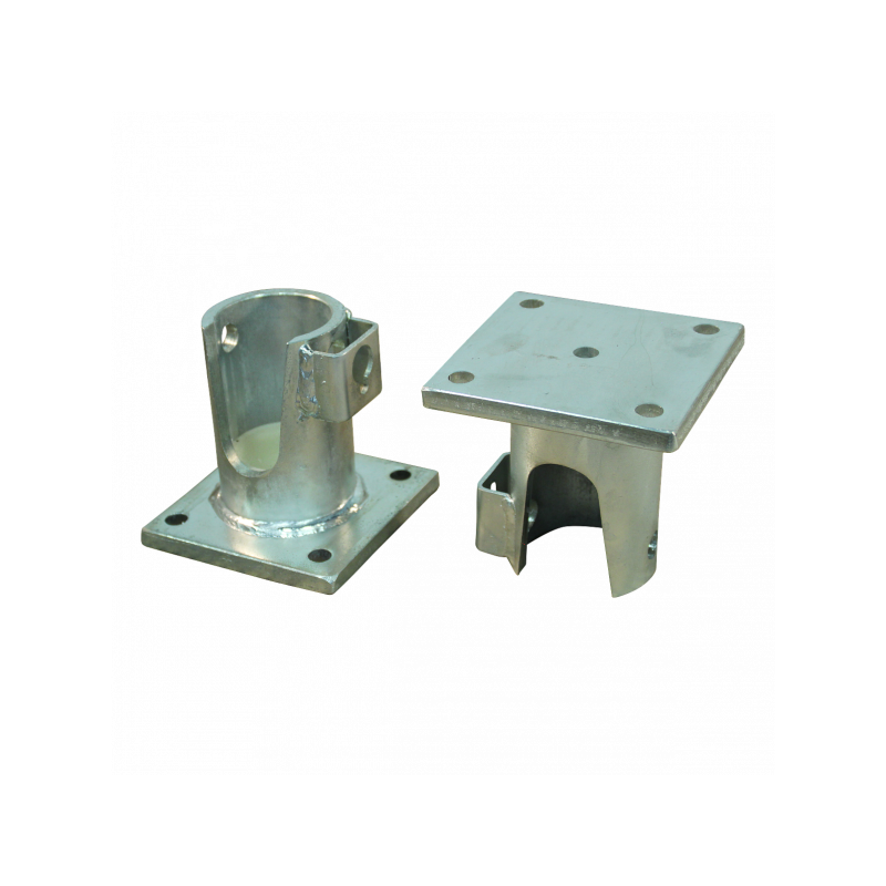 pièce de jeu de rotules articulées pour remorque tribenne support de rotule gauche dimension intérieure 50,15mm