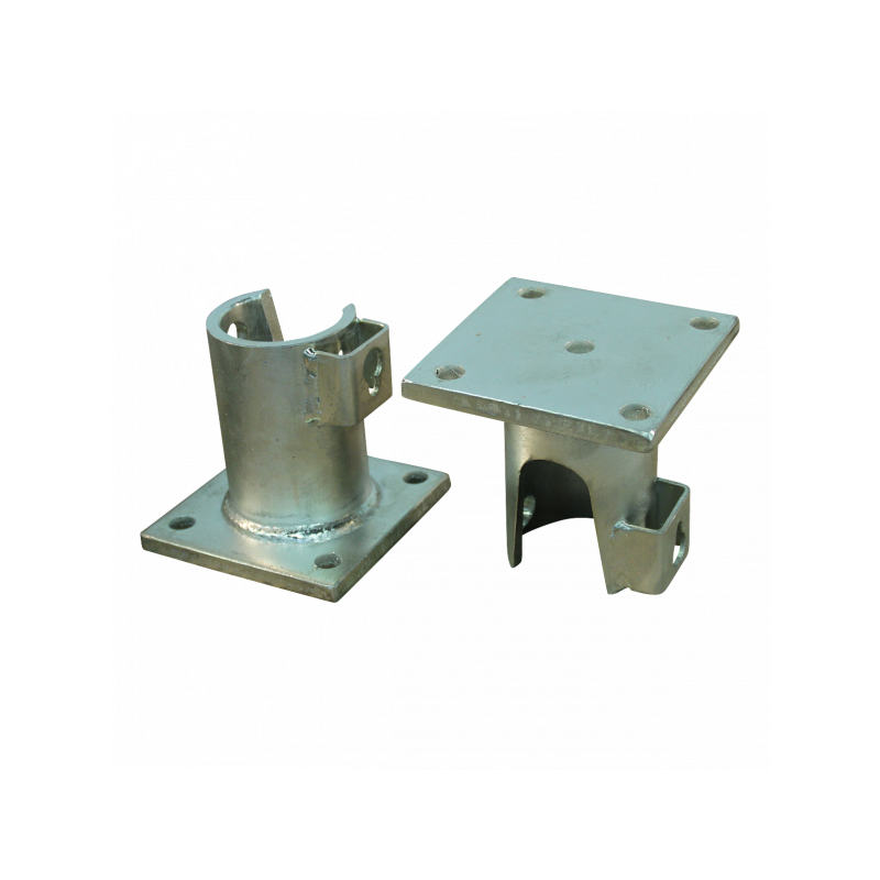 pièce de jeu de rotules articulées pour remorque tribenne support de rotule droit dimension intérieure 50,15mm