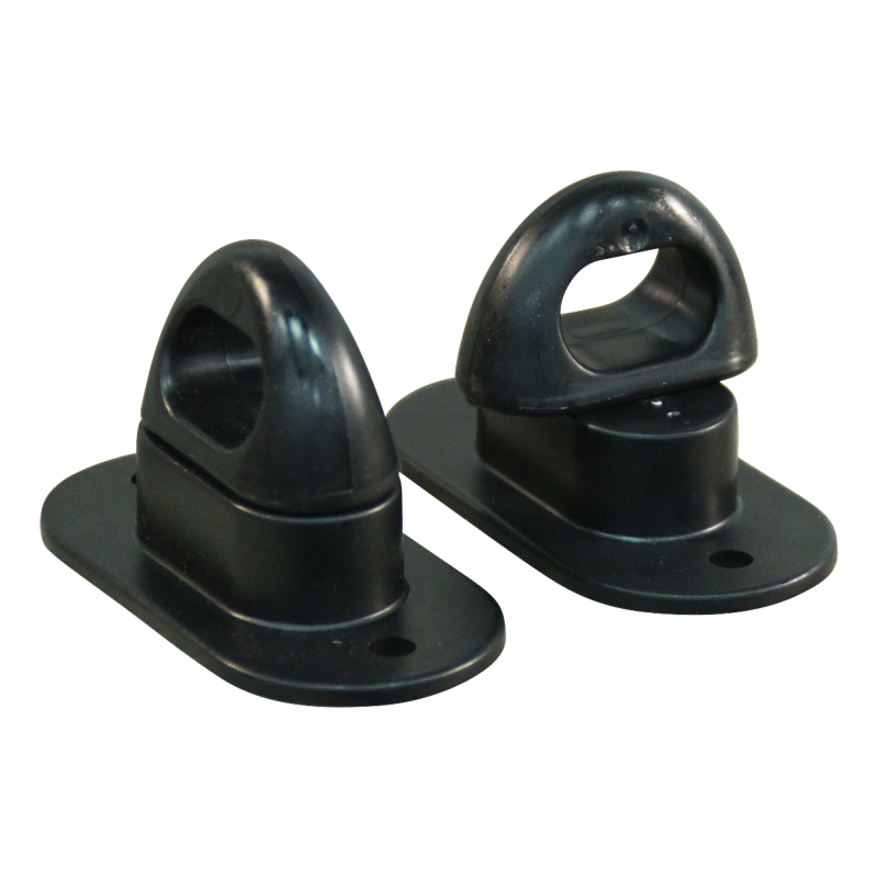 espagnolette plastique pour œillet 42x22mm noir