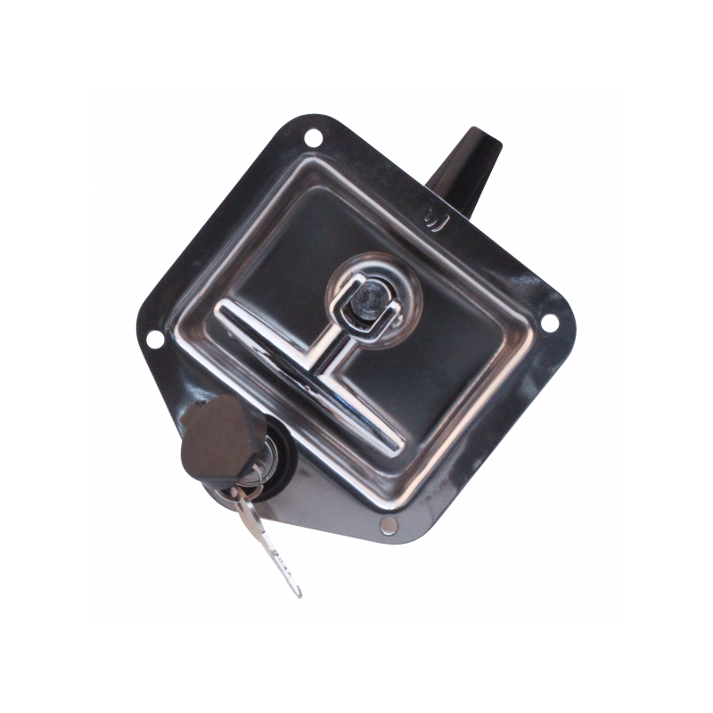 serrure de coffre inox avec joint en caoutchouc