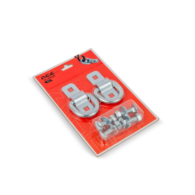 D-ring Pro galvanisé (argent)