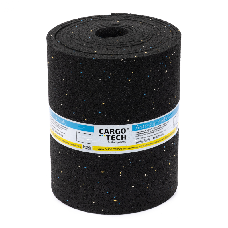 tapis antidérapant Cargotech® 10000 x 250 x 3mm noir