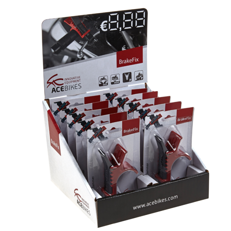 display brakefix cloque empaquetage