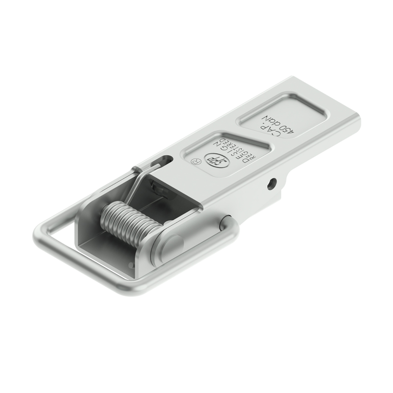 support pour fermeture de serrage zingué 90x30mm