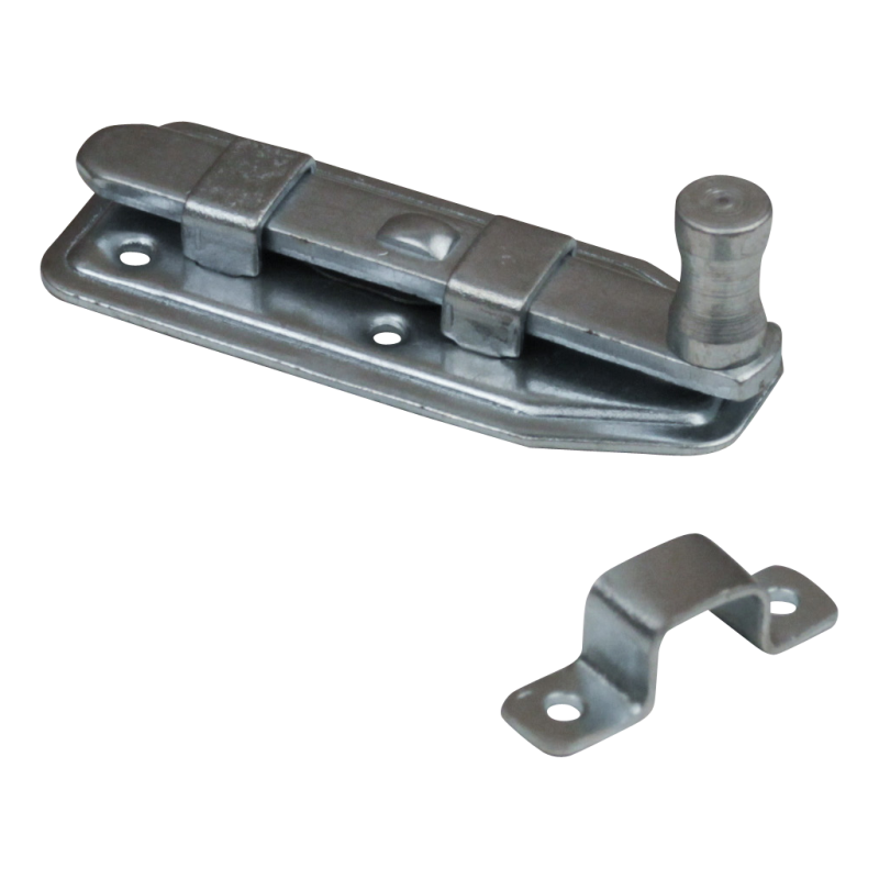 Boulon plat coulissant zingué 60 x 25mm