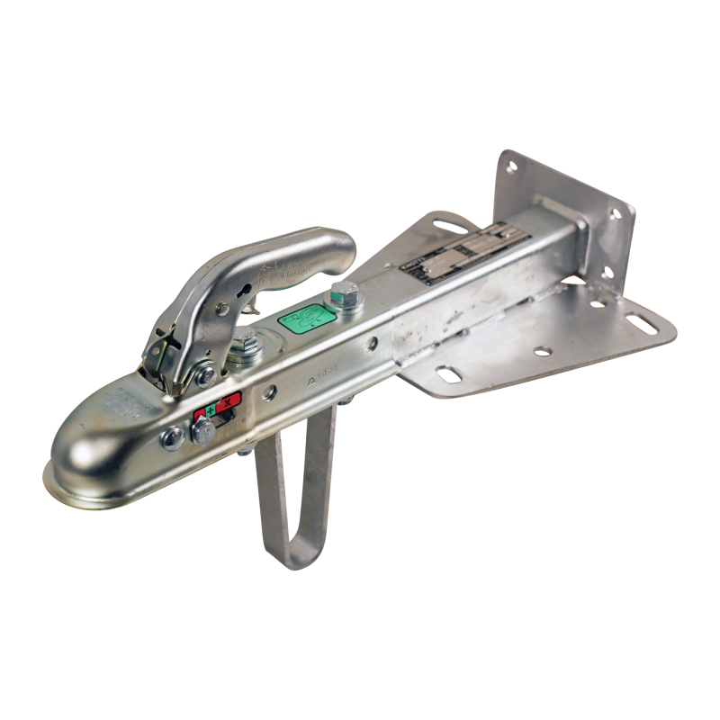 tôle à bord rabattu avec tête d'attelage KZE 7,5