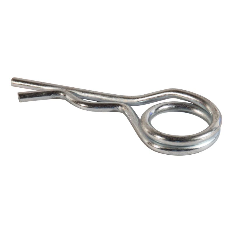goupille béta, double Ø4mm acier à ressort, galvanisé blanc