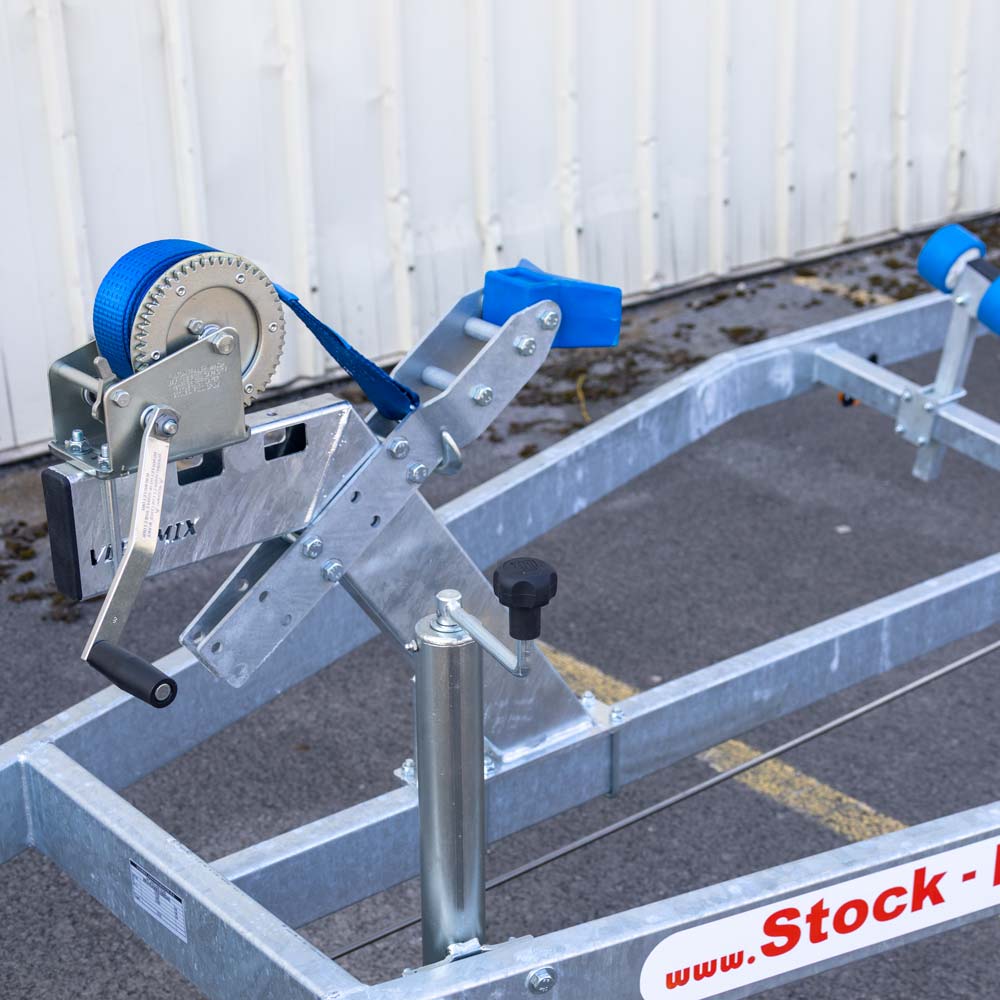 6m30-2m20 1x1800kg- 1800 kg - VLEMMIX - Remorque Porte-Bateau (photo)
