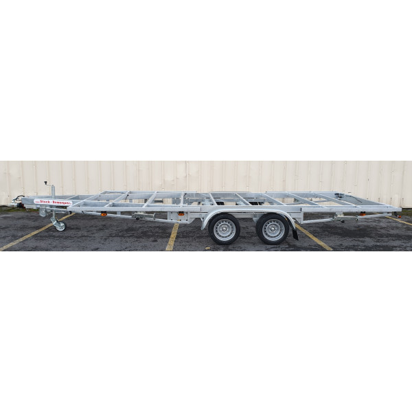 TH 5m40 x 2m44 Plateau 2 x essieu 1800 kg (photo)