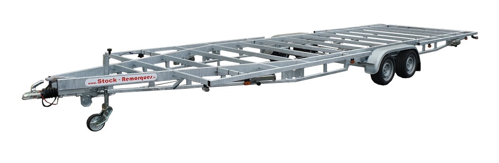 TH 7m80 x 2m44 Plateau 2 essieu x 1800 kg (photo)