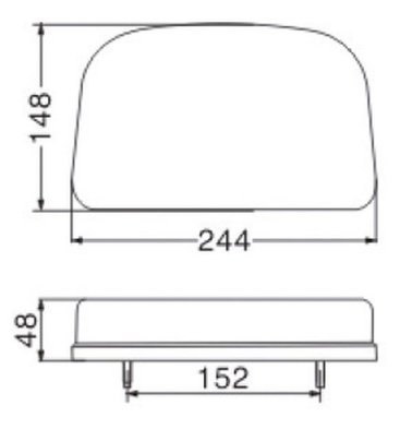 FEU AR 7 FONCTIONS GAUCHE LEDS (photo)