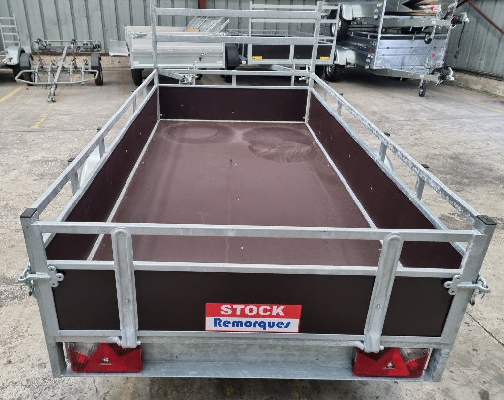 Remorque Bois 1 Essieu 2m57 x 1m31 - 750 kg (photo)