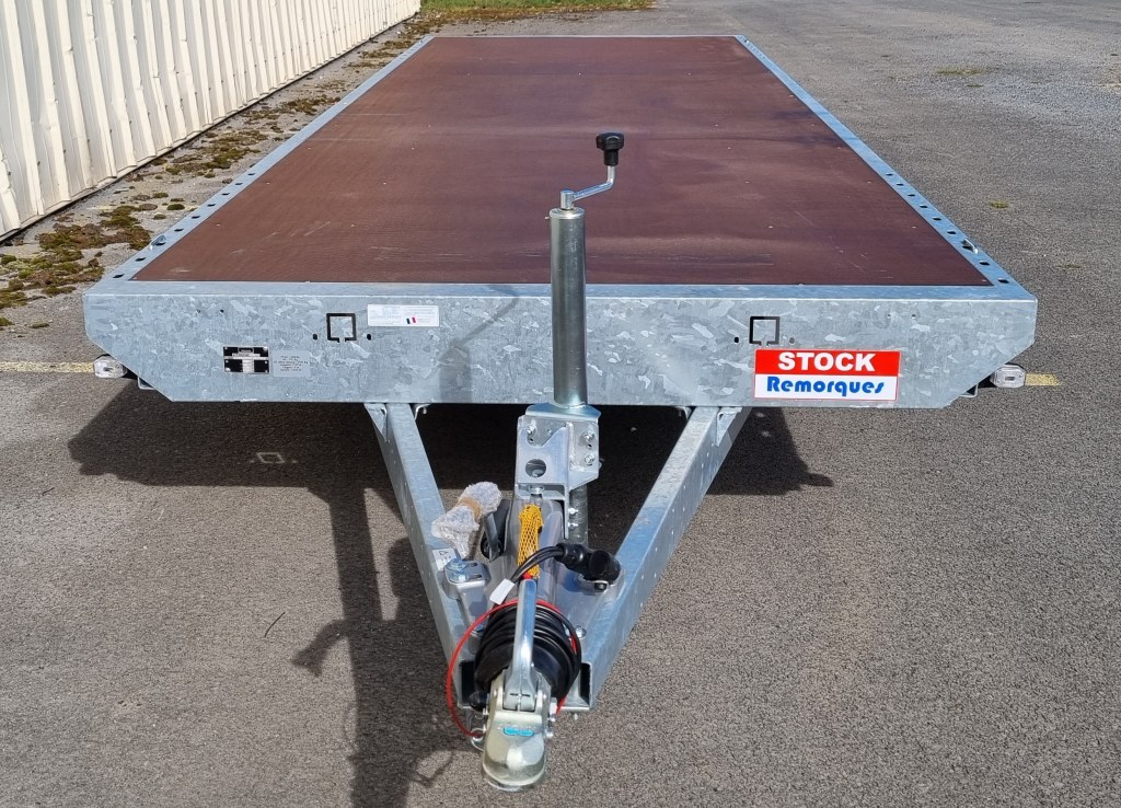 Remorque plateau 3500 kg 6m (photo)
