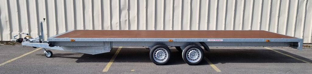 Remorque plateau 3500 kg 6m (photo)