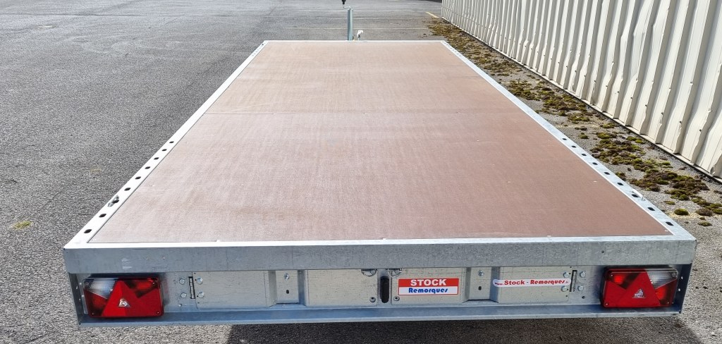 Remorque plateau 3500 kg 6m (photo)