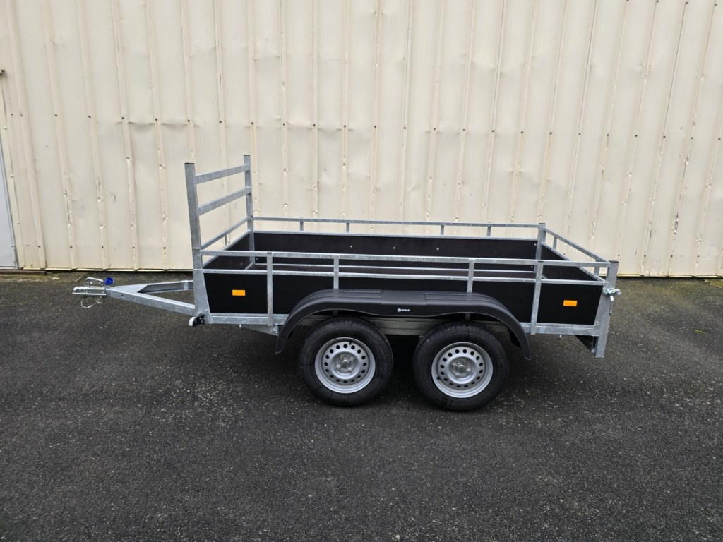 Remorque bois 2m57x1m31 2 essieux 750kg (photo)