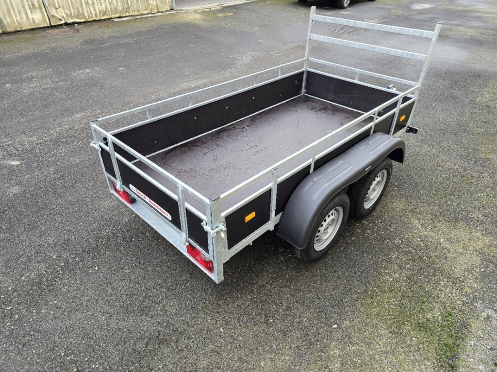 Remorque bois 2m57x1m31 2 essieux 750kg (photo)