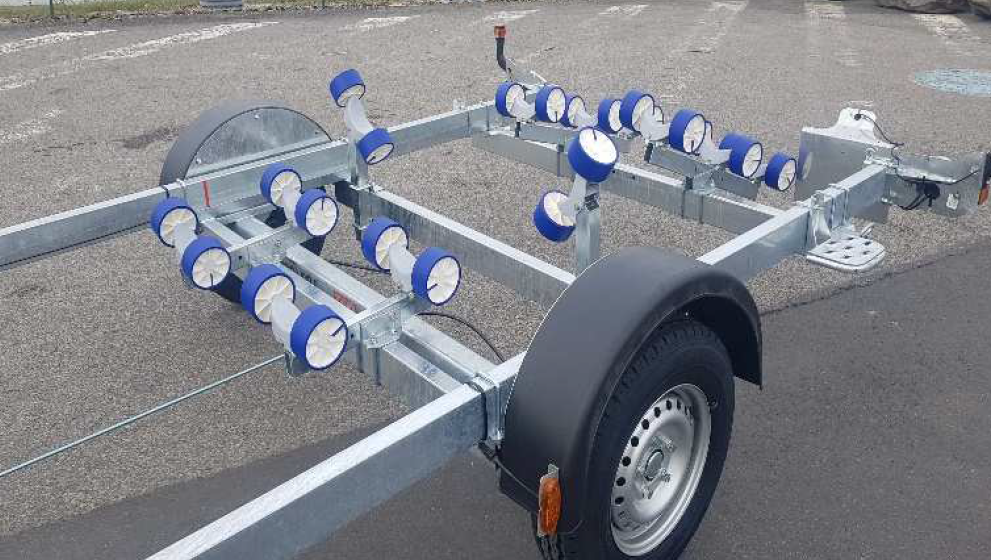 1350kg 6m20 Galaxy remorque à rouleau (photo)