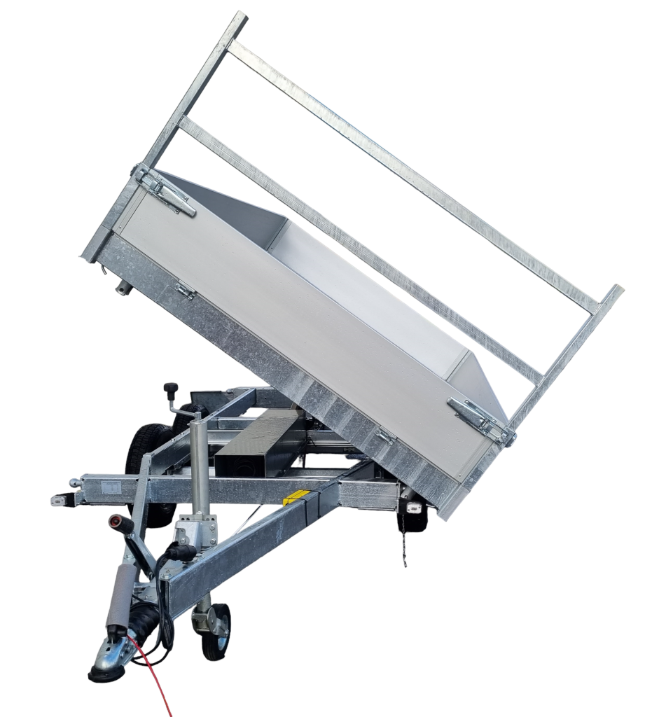 Tri-Benne Electrique 3500 KG KIPPER 3m50 x 1m86 (photo)