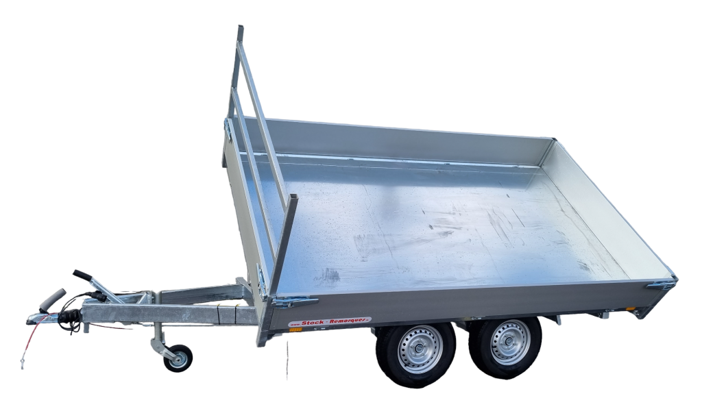 Tri-Benne Electrique 3500 KG KIPPER 3m50 x 1m86 (photo)