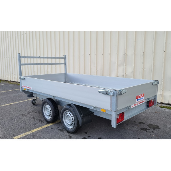 BENNE 2000 KG KIPPER 3m10 x 1m54 (photo)