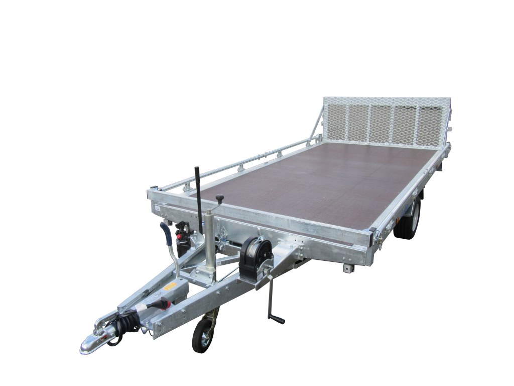 PLATEAU ROUES DESSOUS 355x180 freiné 1 essieu PTAC 1500 kg (photo)